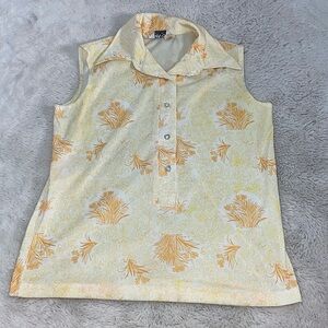Vtg 70s? Devon dagger collar blouse